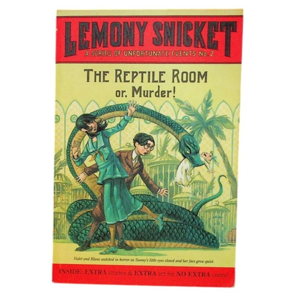 Lemony Snicket The Reptile Room A Series Of Unfortunate Events Book No. 2